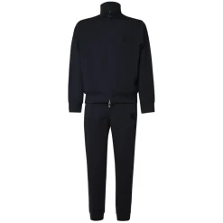 Abito in Jersey Blu Navy