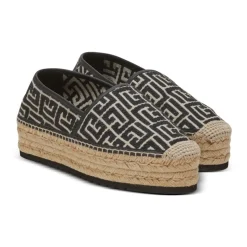 Alex espadrillas con monogramma jacquard