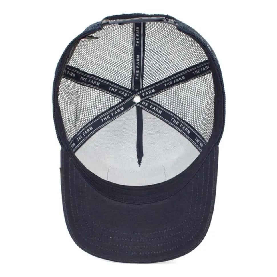 Animal Farm Trucker Cap Blu Unisex
