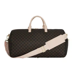 Bandolero Nouveau Borsone Marrone Check