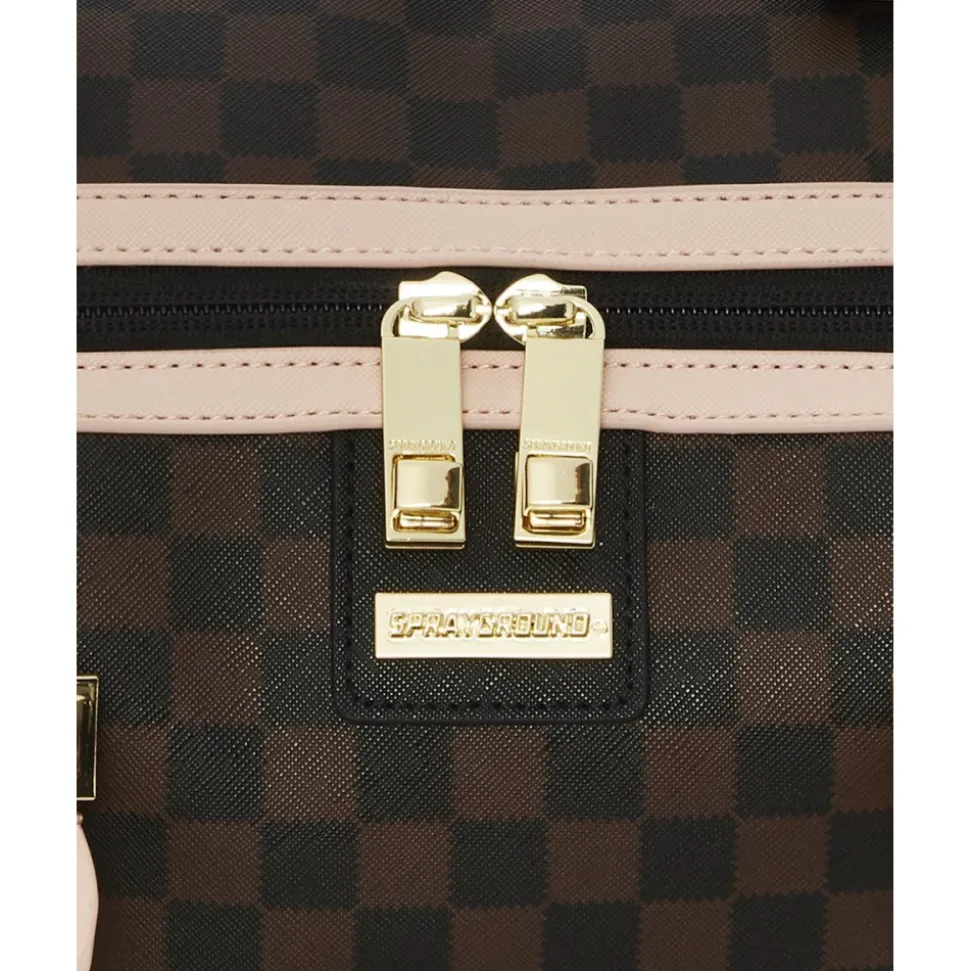 Bandolero Nouveau Borsone Marrone Check