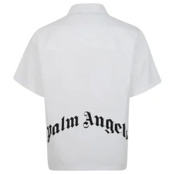 B Curved Logo Bowling Shirt