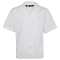 B Curved Logo Bowling Shirt