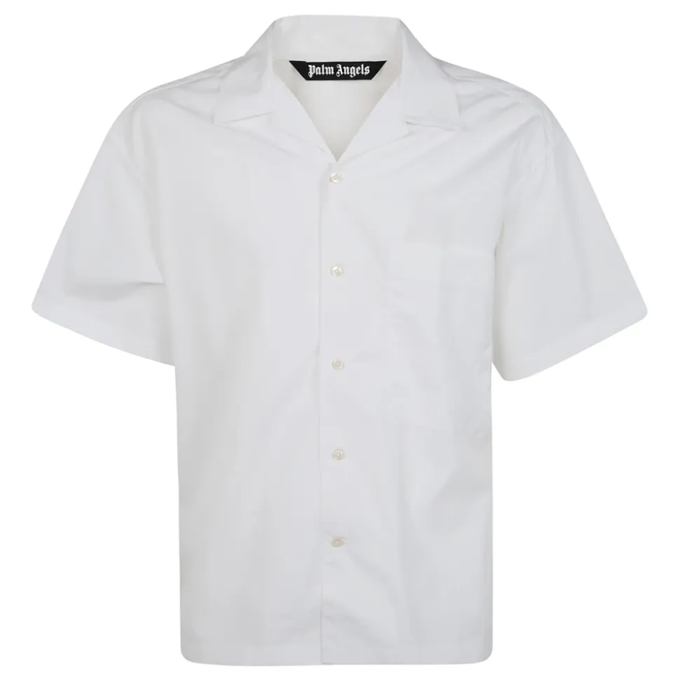 B Curved Logo Bowling Shirt