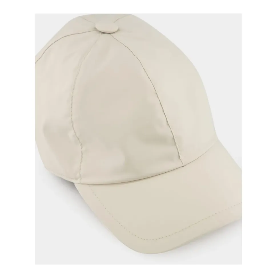 Beige Airstop Baseball Cap