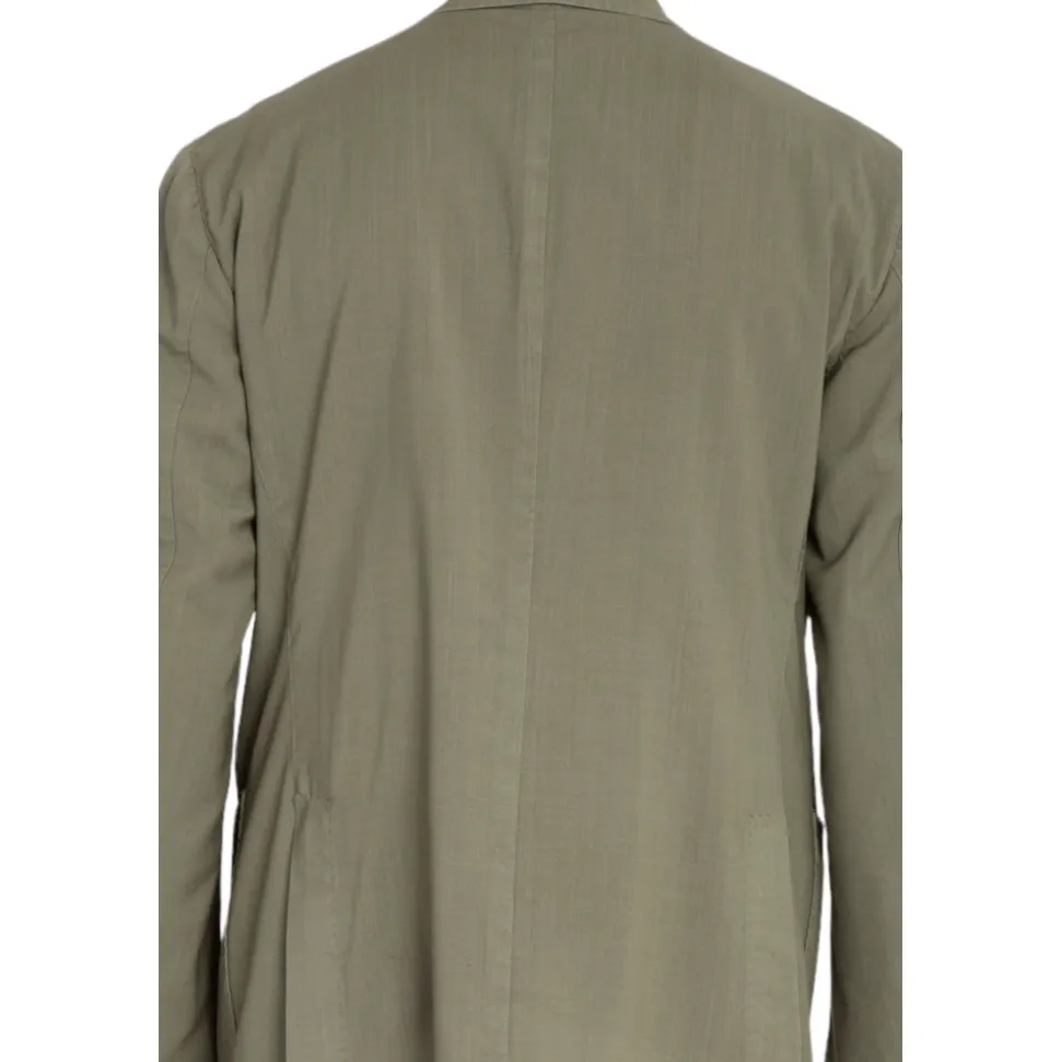 Blazer Lavato in Lana Leggera