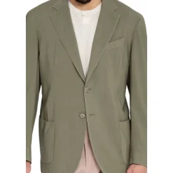 Blazer Lavato in Lana Leggera