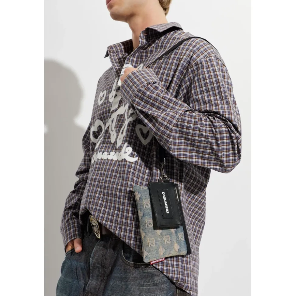 Borsa a busta con tracolla rimovibile