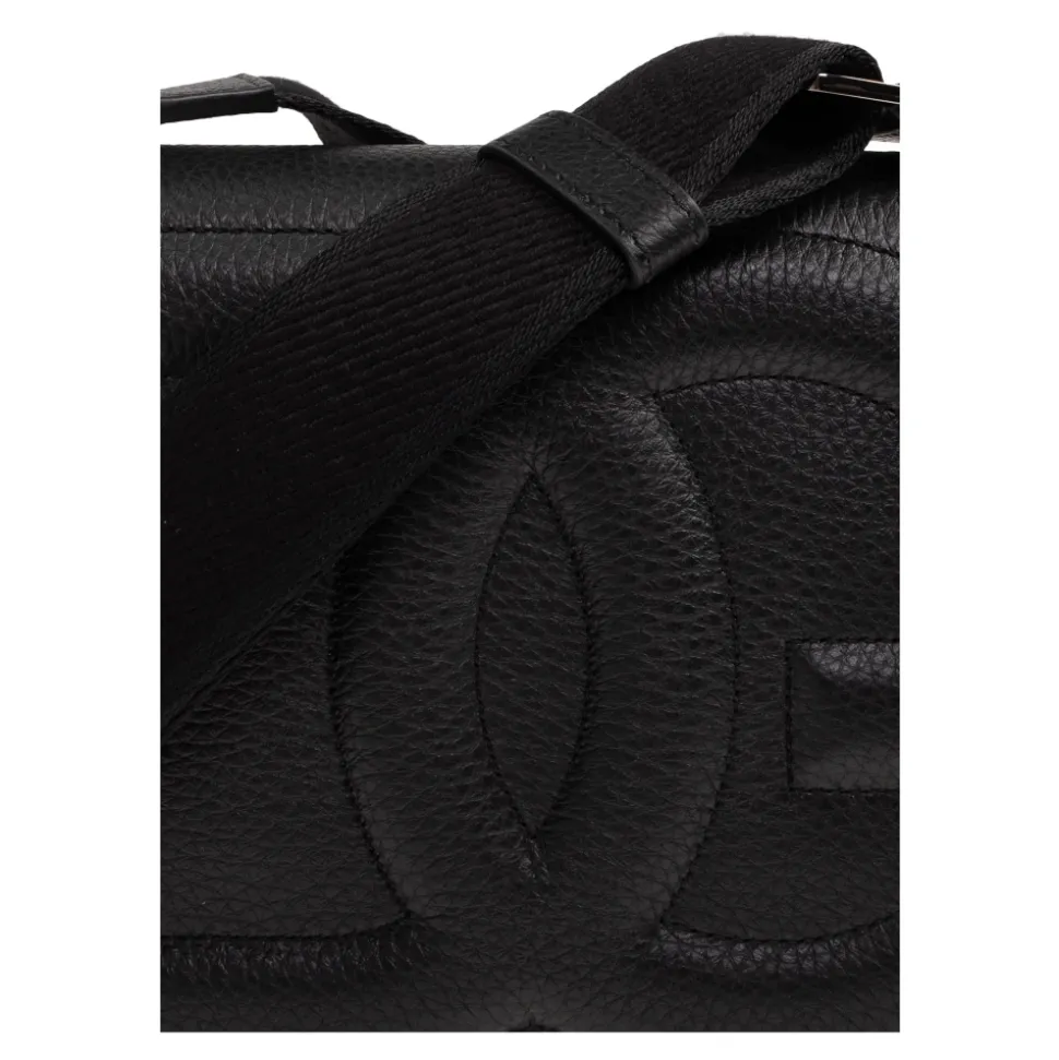 Borsa a tracolla con logo DG medio