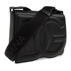 Borsa a tracolla con logo DG medio