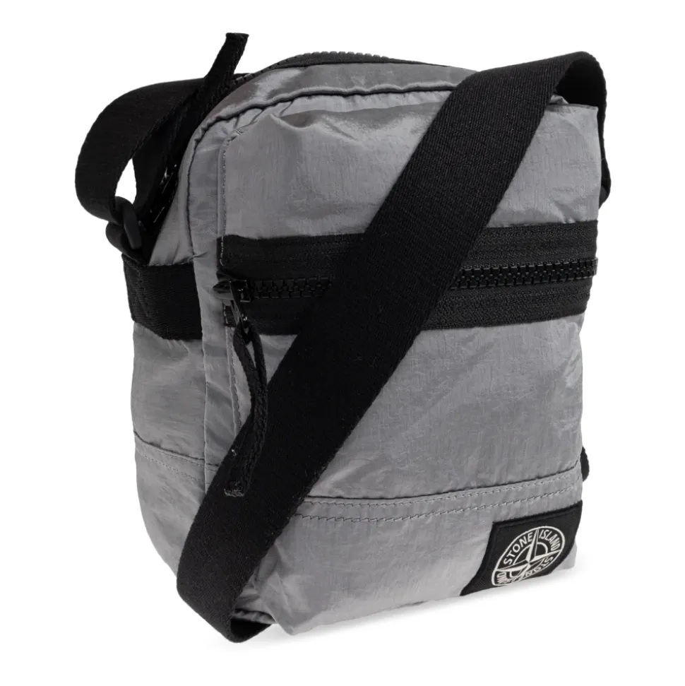 Borsa a Tracolla con Patch Logo