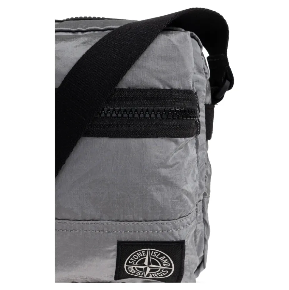 Borsa a Tracolla con Patch Logo