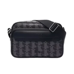 Borsa a tracolla con texture granulosa