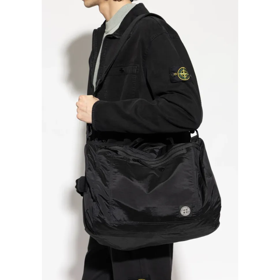 Borsa da cabina con logo applicato