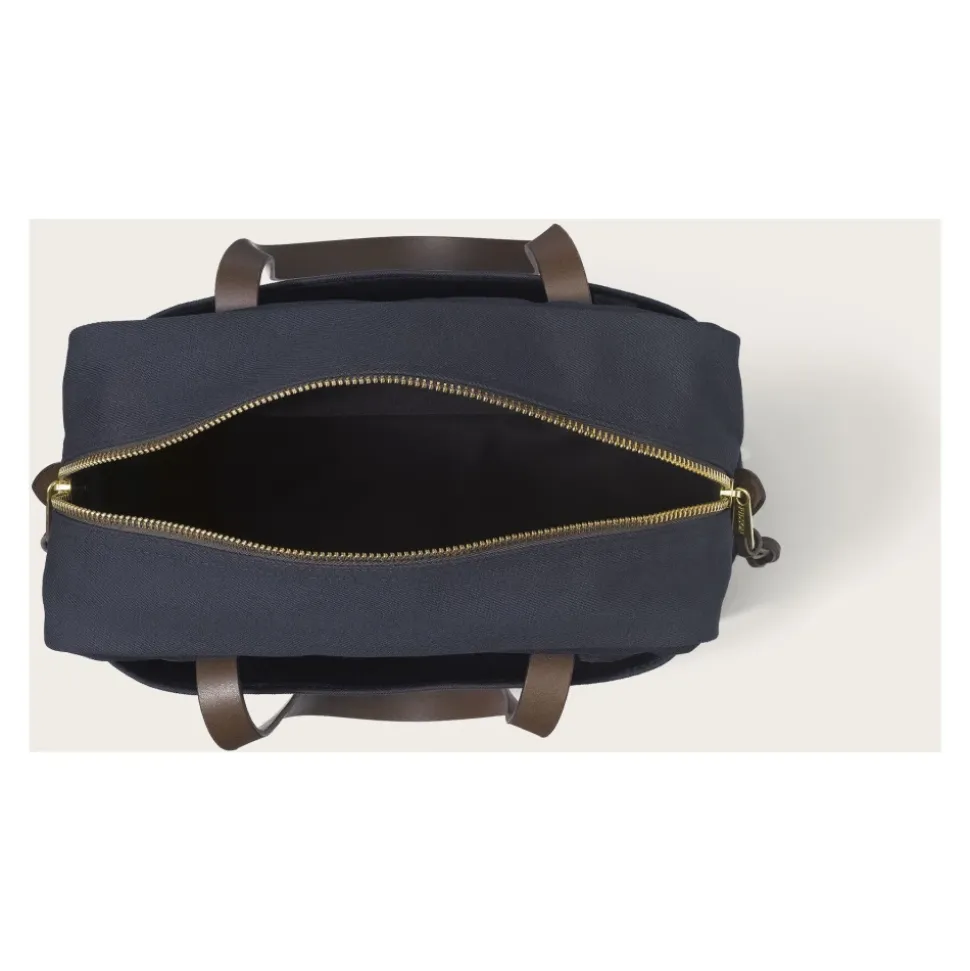 Borsa Tote in Twill Robusto con Cerniera