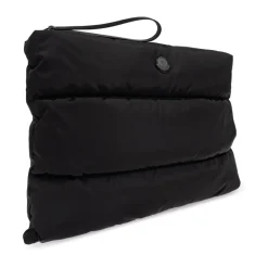 Borsa trapuntata con logo