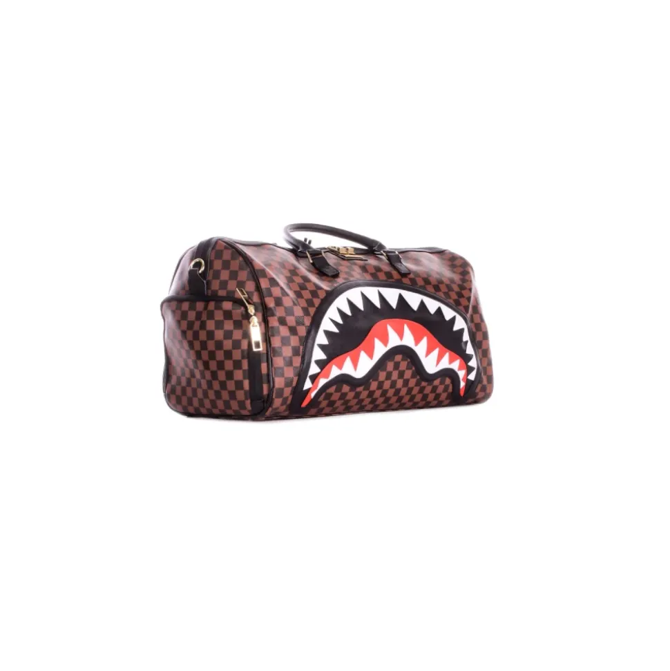 Borsone Unisex Logo Frontale Zip