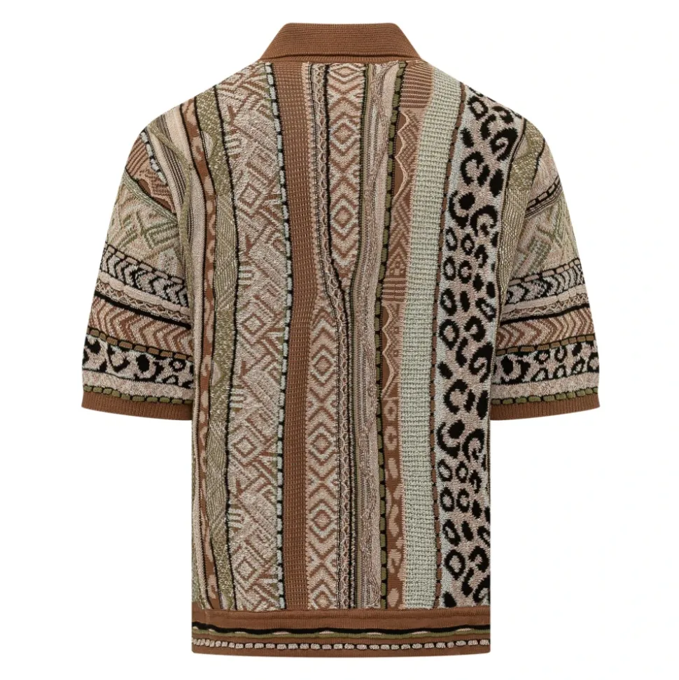 Camicia a Maniche Corte in Maglia