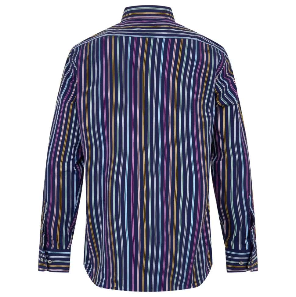 Camicia a maniche lunghe con logo