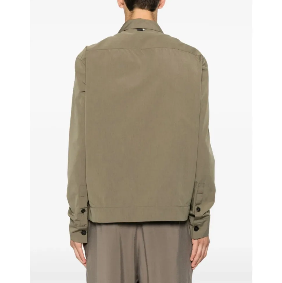 Camicia a maniche lunghe con tasche a patta