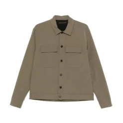 Camicia a maniche lunghe con tasche a patta