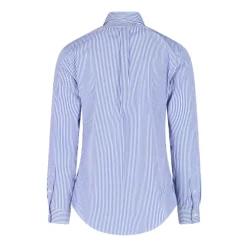 Camicia a Righe con Logo