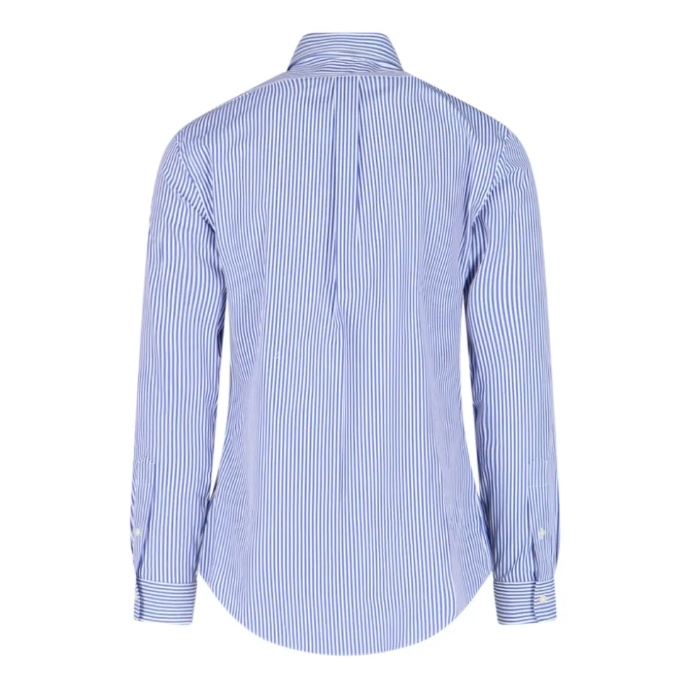 Camicia a Righe con Logo