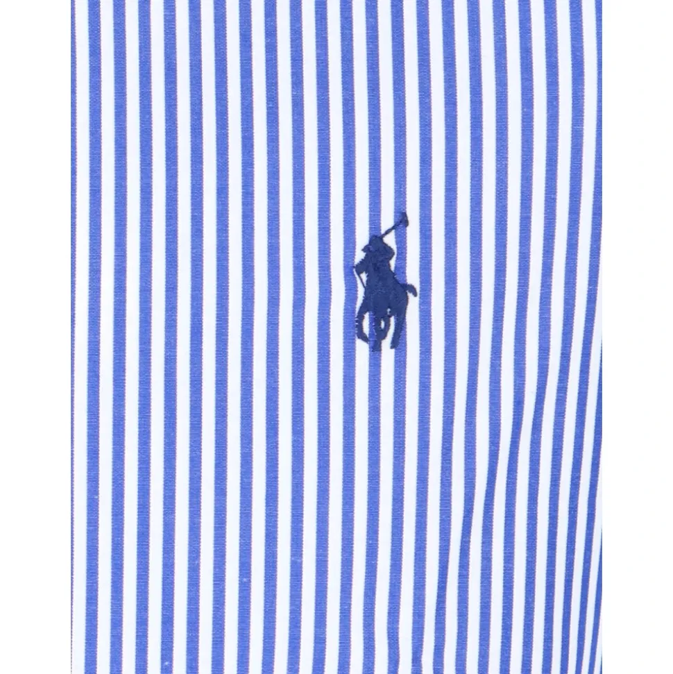 Camicia a Righe con Logo