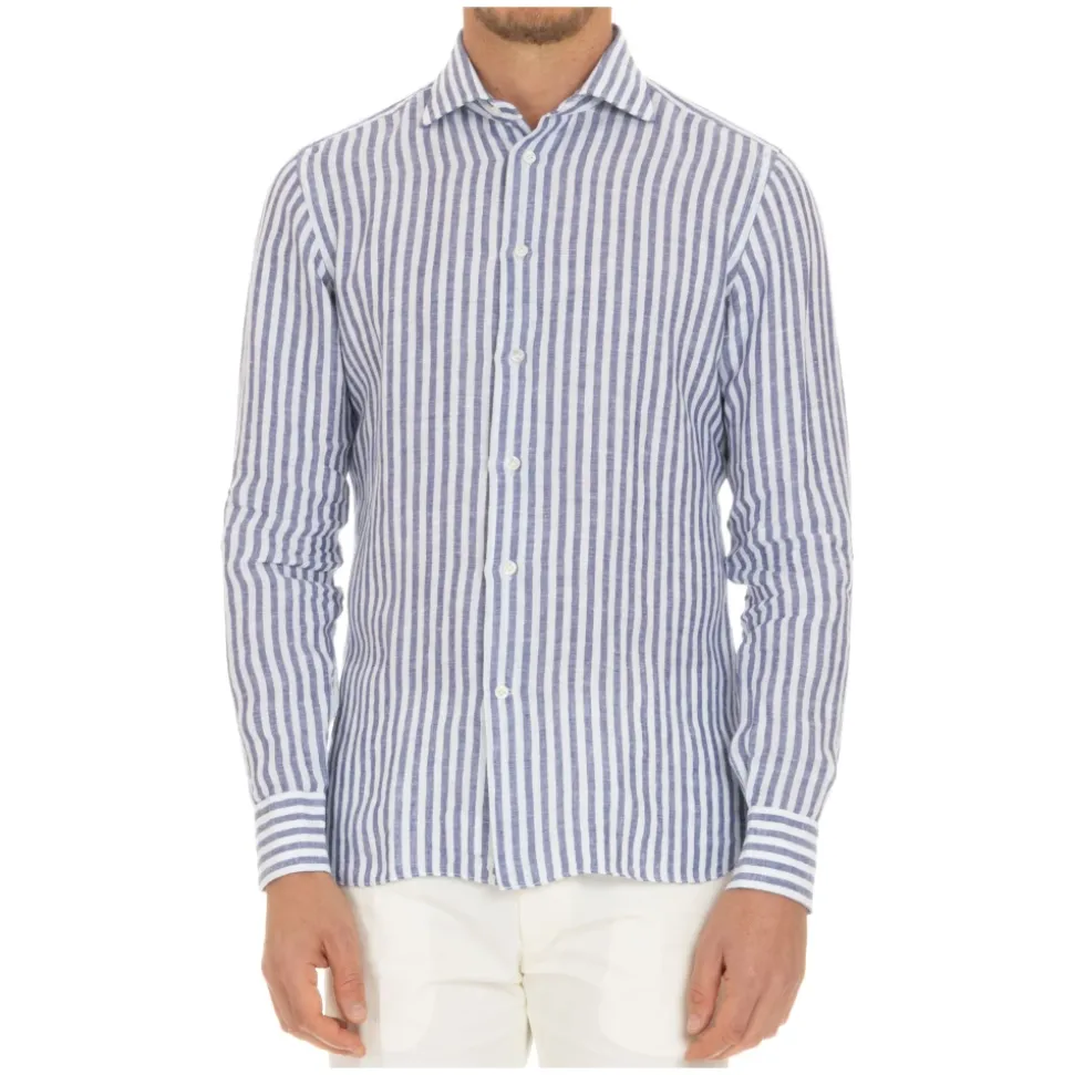 Camicia a Righe in Lino