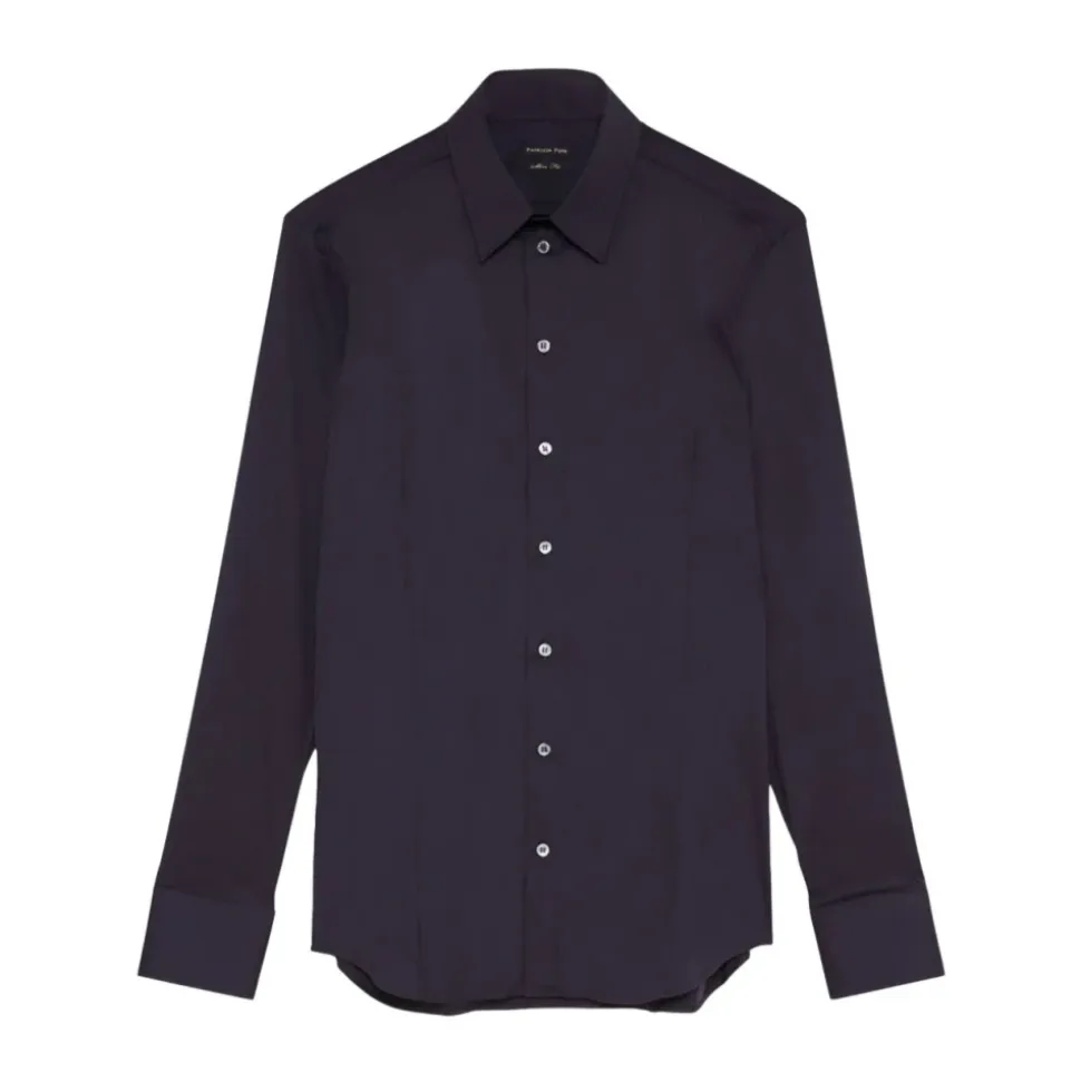 Camicia con polsini abbottonati