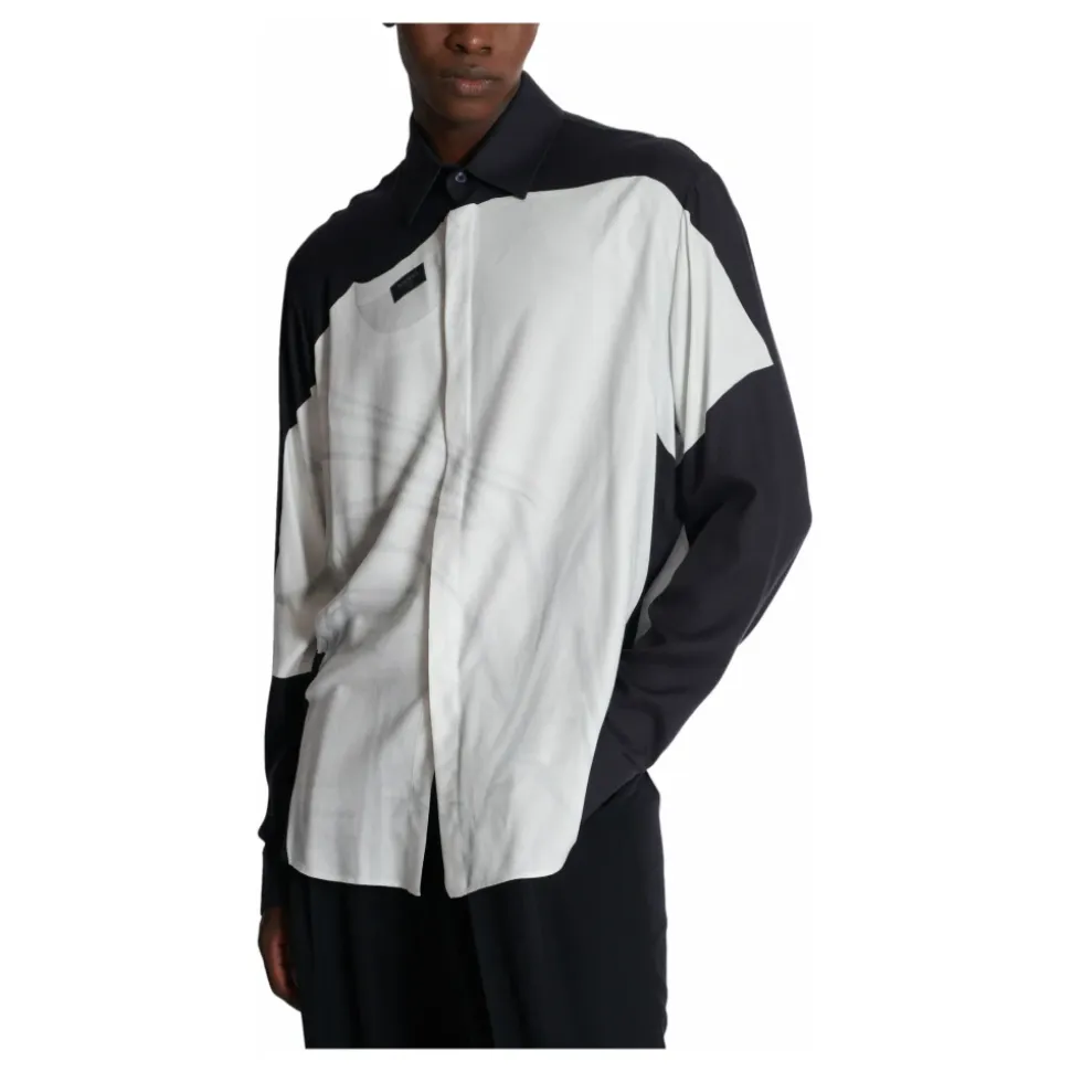 Camicia con stampa t-shirt