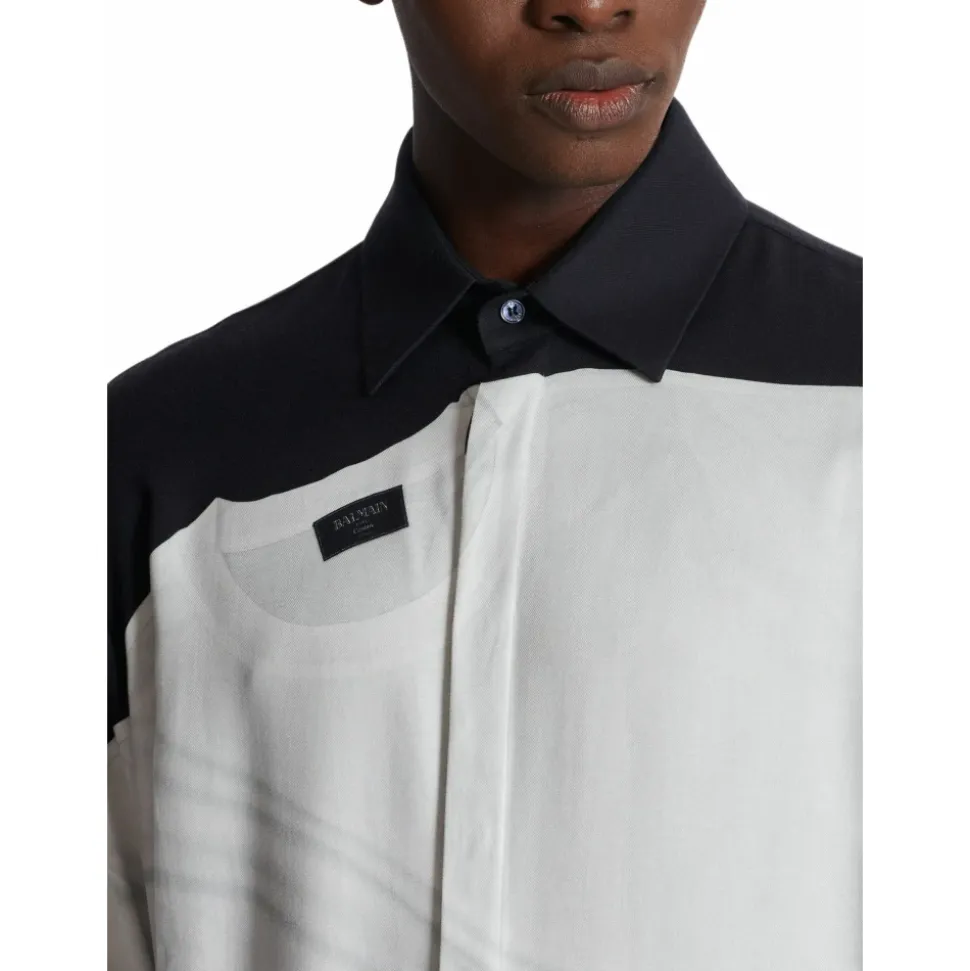 Camicia con stampa t-shirt