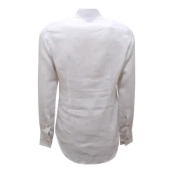 Camicia Coreana in Lino Made in Italy