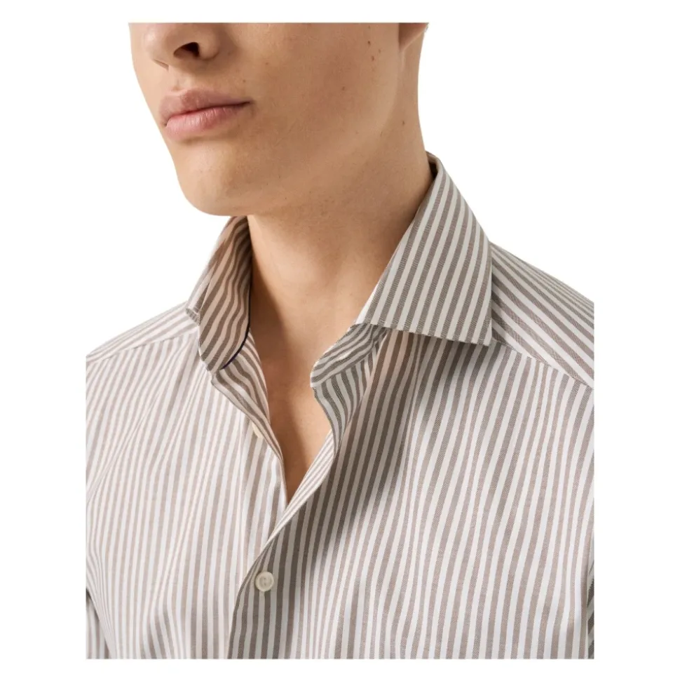 Camicia Oxford Signature a Righe