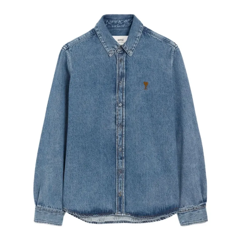 Camicie Casual Blu