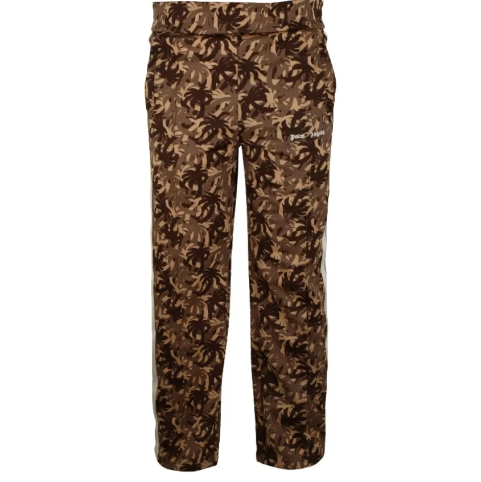 Camo Logo-Embroidered Track Pants
