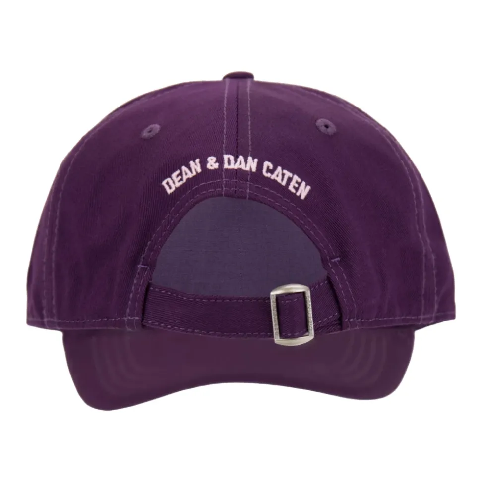 Cappellino da Baseball in Cotone con Logo Invertito