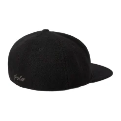 Cappellino da Baseball Nero con Logo Baseline
