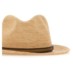 Cappello Argentina in Rafia all'Uncinetto
