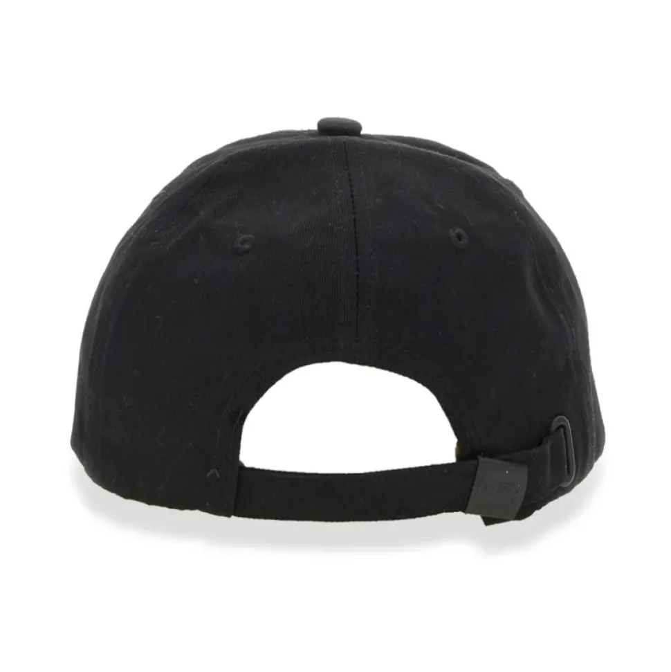 Cappello da baseball con logo e visiera rigida