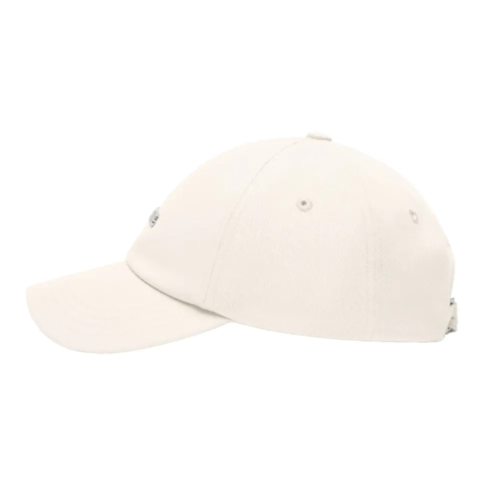 Cappello da Baseball in Tela Bianca