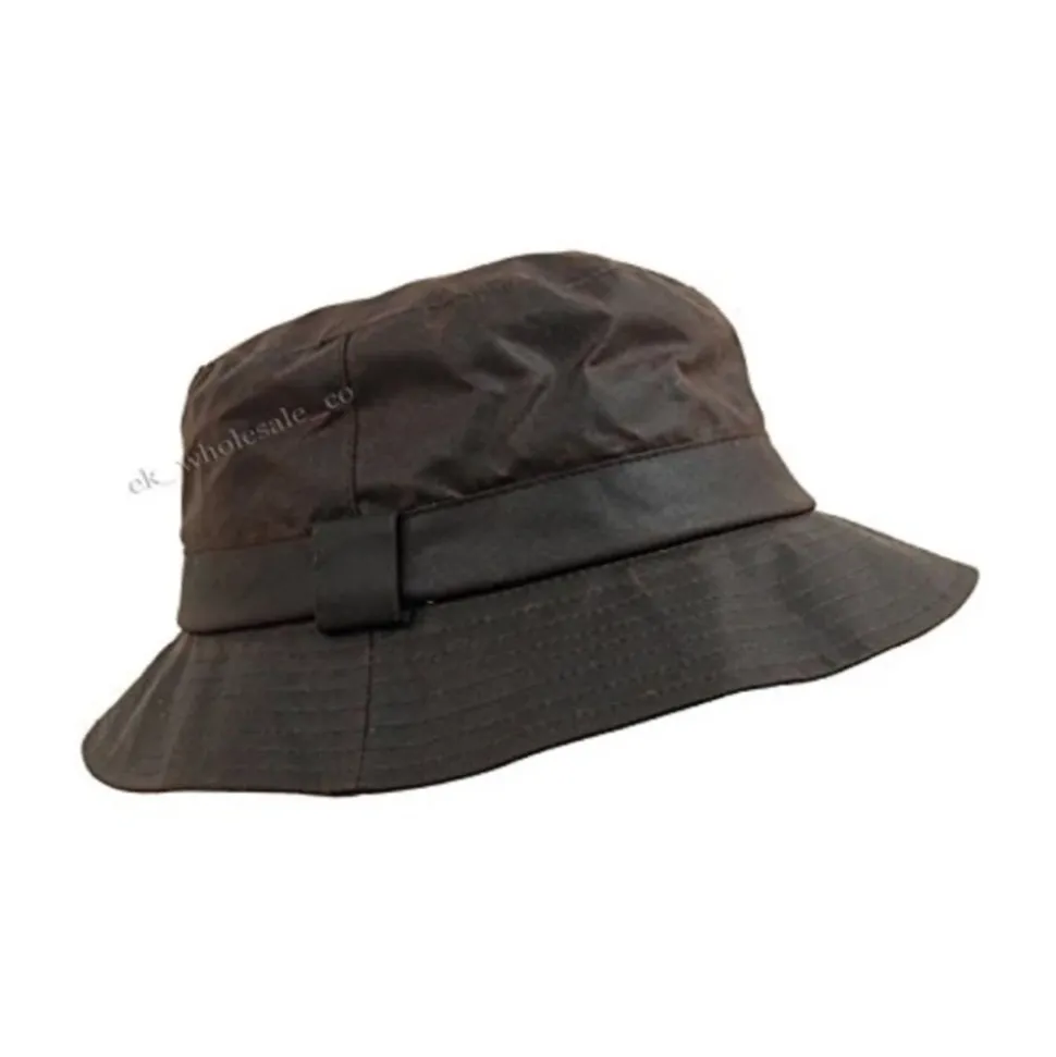 Cappello pescatore cerato stile vintage