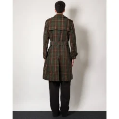 Cappotto Marrone Doppiopetto con Cintura