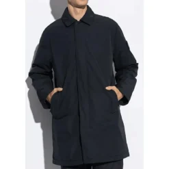 Cappotto monopetto trapuntato