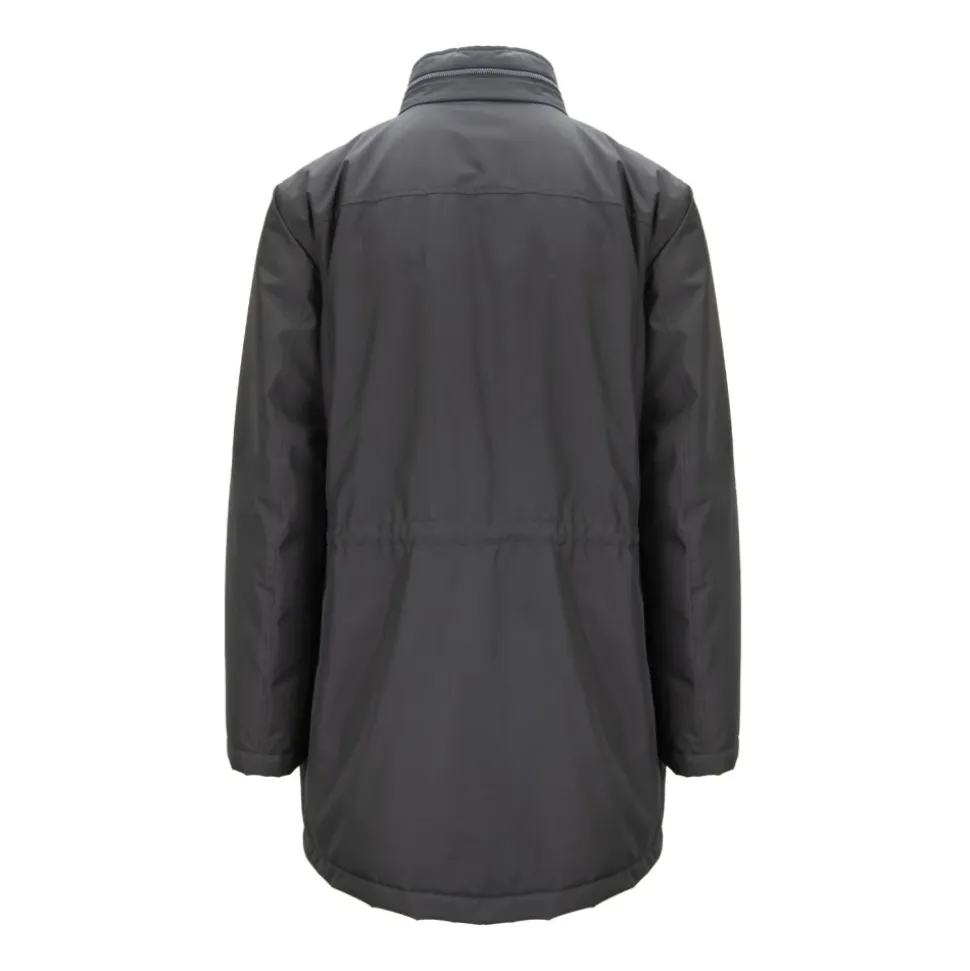 Cappotto Uomo Zip con Bottone automatico e Gancio