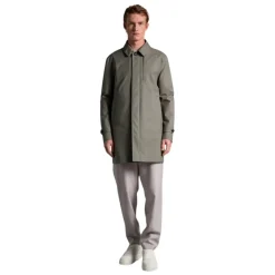 Cappotto verde in lana 3 strati
