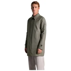 Cappotto verde in lana 3 strati