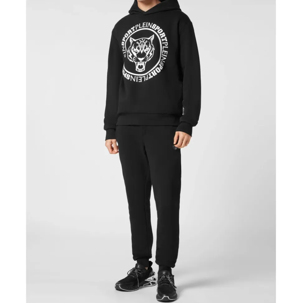 CARBON TIGER Hooded Sweatshirt