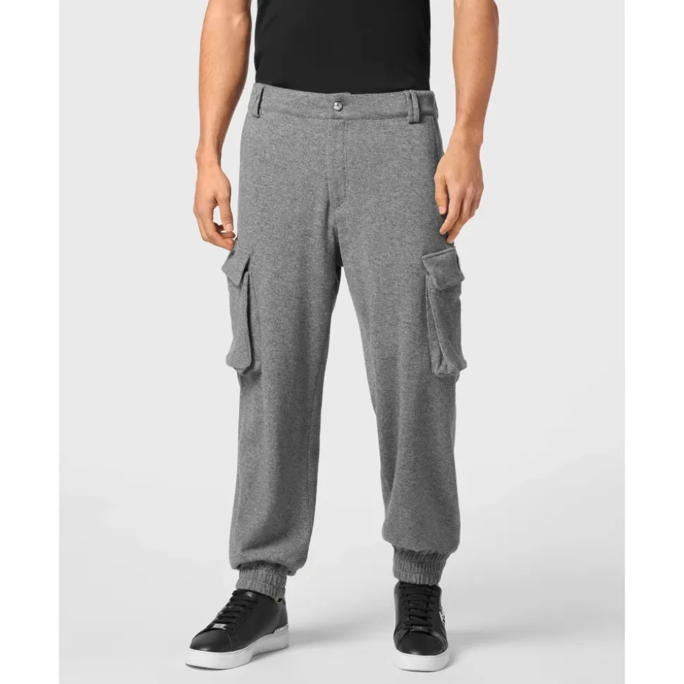 Cashmere Long Trousers Cargo Fit