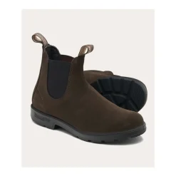 Chelsea Boots in Pelle Scamosciata Impermeabile